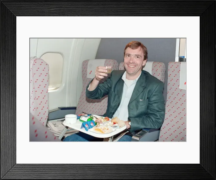 Framed Print : John McArthy, Journalist, pictured a few weeks after his release from imprisonment in Framed Print : John McArthy, Journalist, pictured a few weeks after his release from imprisonment in