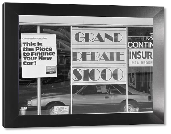 Decline of Motor Industry in New York, USA, 18th July 1980