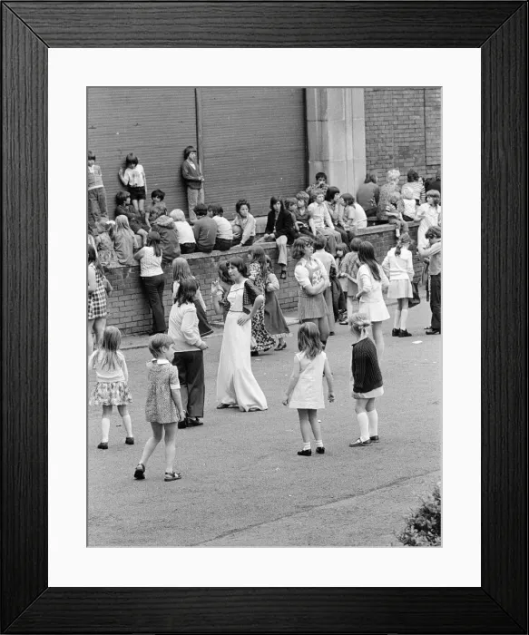 Framed Print : Stockton Open Air Disco, Circa 1974 Framed Print : Stockton Open Air Disco, Circa 1974
