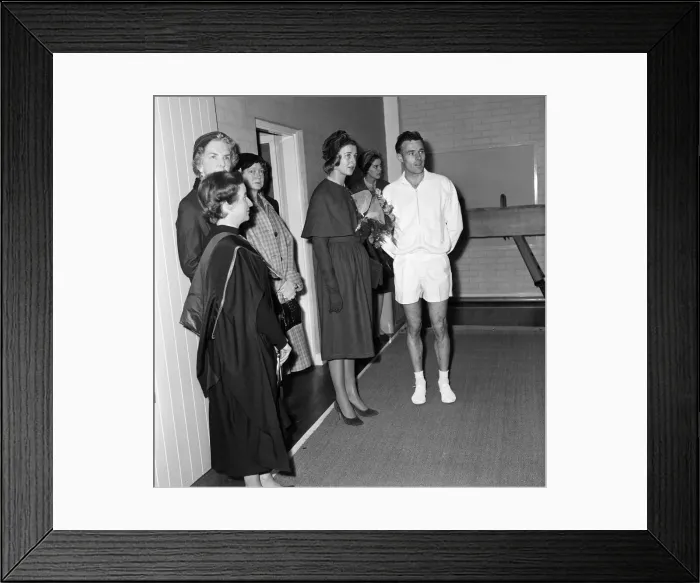 Framed Print : Princess Alexandra of Kent opens Millom School, Cumbria. 3rd November 1959 Framed Print : Princess Alexandra of Kent opens Millom School, Cumbria. 3rd November 1959