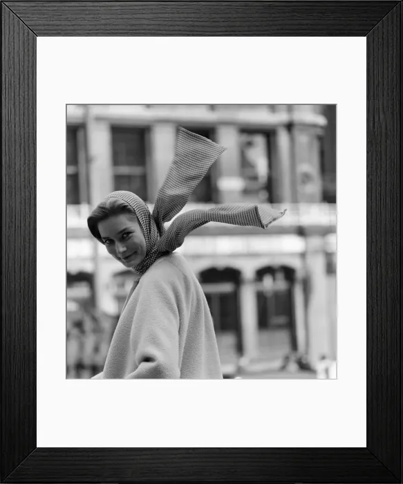 Framed Print : Tania Mallet, Model, 6th April 1961