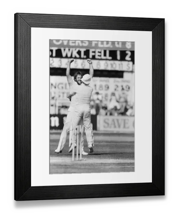 Framed Print : The Ashes. England v Australia 4th Test match at Edgbaston, Birmingham. England Framed Print : The Ashes. England v Australia 4th Test match at Edgbaston, Birmingham. England