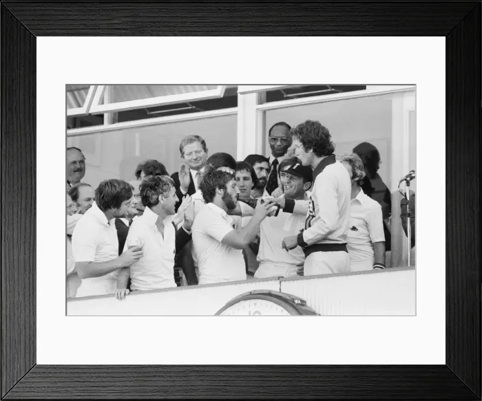 Framed Print : The Ashes. England v Australia 4th Test match at Edgbaston, Birmingham. England Framed Print : The Ashes. England v Australia 4th Test match at Edgbaston, Birmingham. England