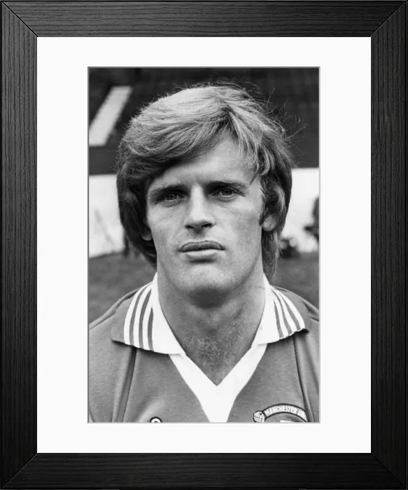 Framed Print : Gordon McQueen, Manchester United Football Player, Pre Season Photocall, July 1978 Framed Print : Gordon McQueen, Manchester United Football Player, Pre Season Photocall, July 1978