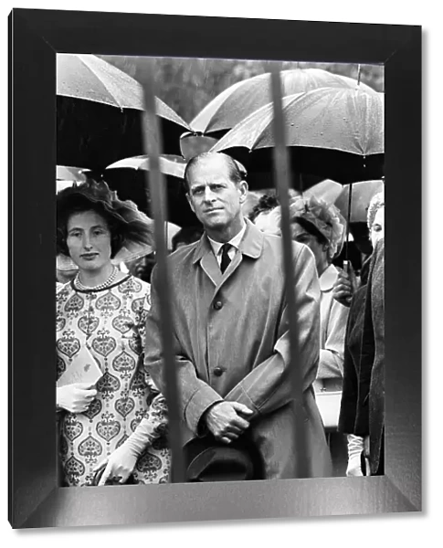 Prince Philip, Duke of Edinburgh visits Rugby School, Rugby. 13th May 1967