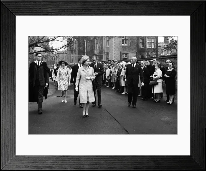Framed Print : Queen Elizabeth II and Prince Philip, Duke of Edinburgh visit Rugby School, Rugby Framed Print : Queen Elizabeth II and Prince Philip, Duke of Edinburgh visit Rugby School, Rugby