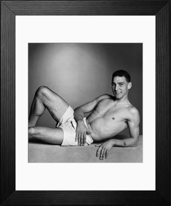 Framed Print : Wimbledon F. Cs Vinnie Jones. 16th February 1988 Framed Print : Wimbledon F. Cs Vinnie Jones. 16th February 1988