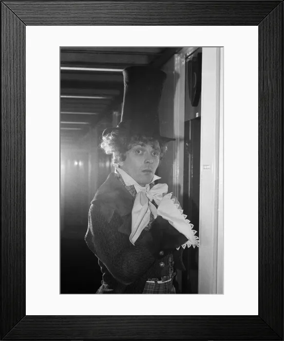 Framed Print : Rik Mayall, dressed for his role in The Government Inspector Framed Print : Rik Mayall, dressed for his role in The Government Inspector