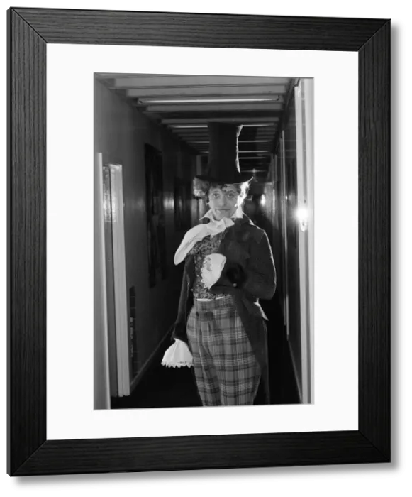 Framed Print : Rik Mayall, dressed for his role in The Government Inspector Framed Print : Rik Mayall, dressed for his role in The Government Inspector