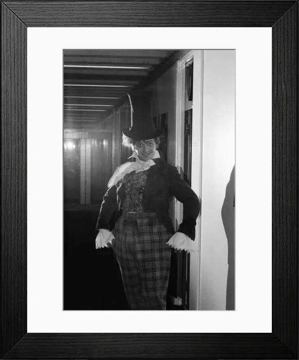 Framed Print : Rik Mayall, dressed for his role in The Government Inspector Framed Print : Rik Mayall, dressed for his role in The Government Inspector