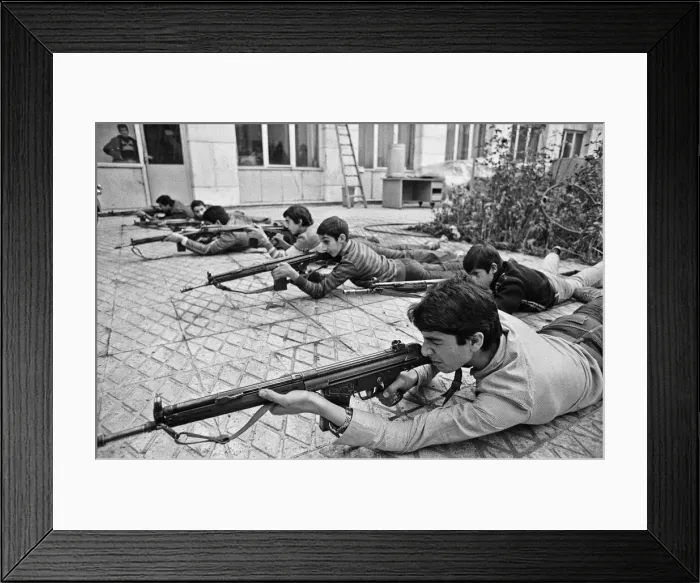 Framed Print : Be Prepared. The Boys Scout Hall in Tehrans prestigious northern suburb of Shemiran