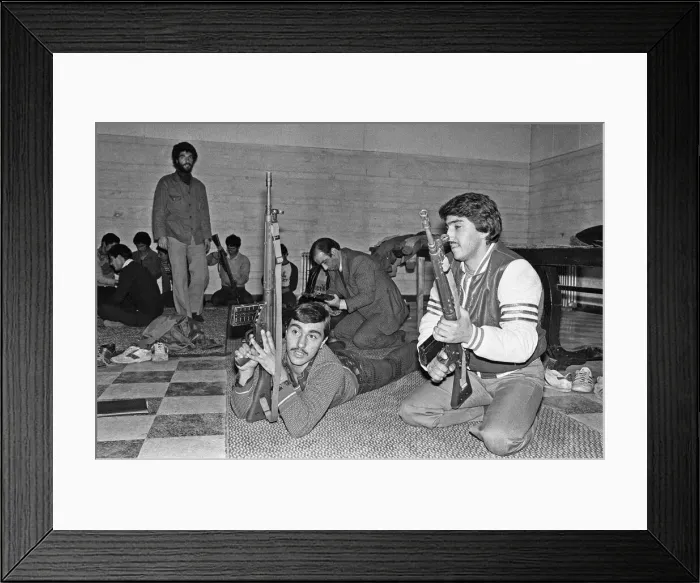 Framed Print : Be Prepared. The Boys Scout Hall in Tehrans prestigious northern suburb of Shemiran