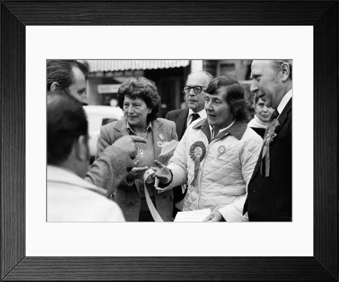 Framed Print : Secretary of State for Education and Science and Labour MP Shirley Williams Framed Print : Secretary of State for Education and Science and Labour MP Shirley Williams