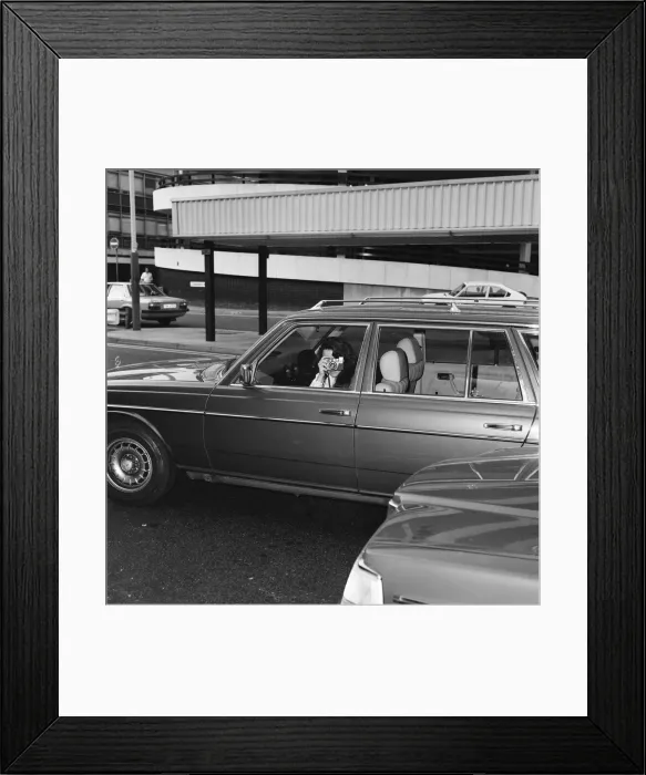 Framed Print : Koo Stark, Actress arriving at London Heathrow Airport, Wednesday 10th August 1983 Framed Print : Koo Stark, Actress arriving at London Heathrow Airport, Wednesday 10th August 1983