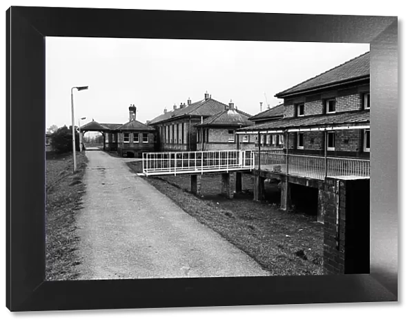 A section of Lansdowne Hospital, Cardiff, Wales. October 1976