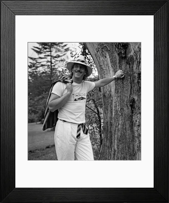 Framed Print : Ian Botham in his new role as fashion model, Birtles Hall, Cheshire. 7th June 1985 Framed Print : Ian Botham in his new role as fashion model, Birtles Hall, Cheshire. 7th June 1985