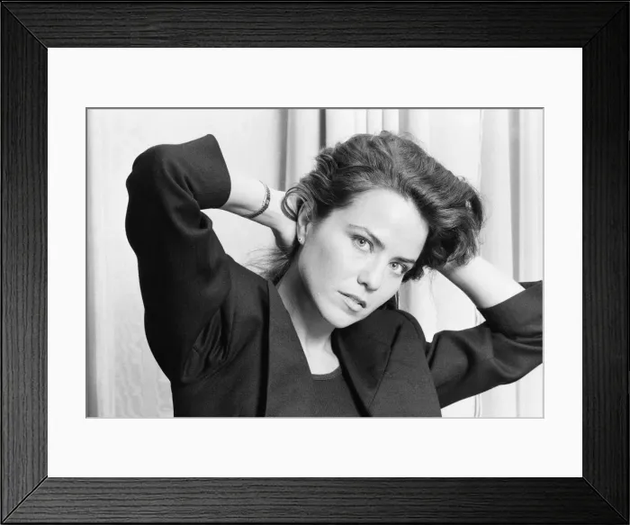 Framed Print : Koo Stark, Actress in London, Thursday 28th January 1988