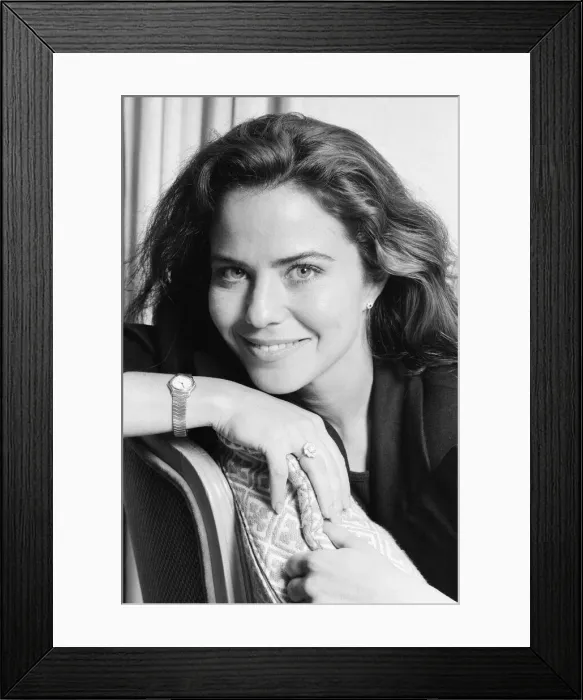 Framed Print : Koo Stark, Actress in London, Thursday 28th January 1988 Framed Print : Koo Stark, Actress in London, Thursday 28th January 1988