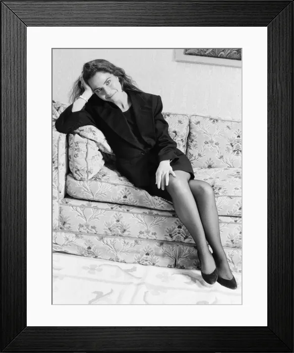 Framed Print : Koo Stark, Actress in London, Thursday 28th January 1988 Framed Print : Koo Stark, Actress in London, Thursday 28th January 1988
