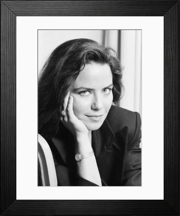 Framed Print : Koo Stark, Actress in London, Thursday 28th January 1988 Framed Print : Koo Stark, Actress in London, Thursday 28th January 1988