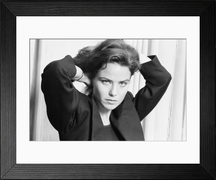 Framed Print : Koo Stark, Actress in London, Thursday 28th January 1988