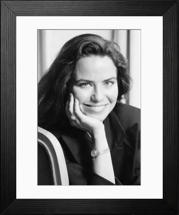 Framed Print : Koo Stark, Actress in London, Thursday 28th January 1988