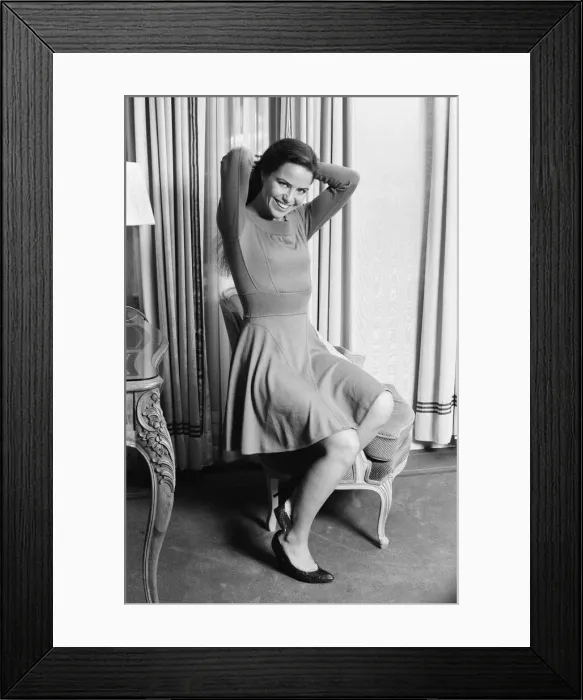Framed Print : Koo Stark, Actress in London, Thursday 28th January 1988 Framed Print : Koo Stark, Actress in London, Thursday 28th January 1988