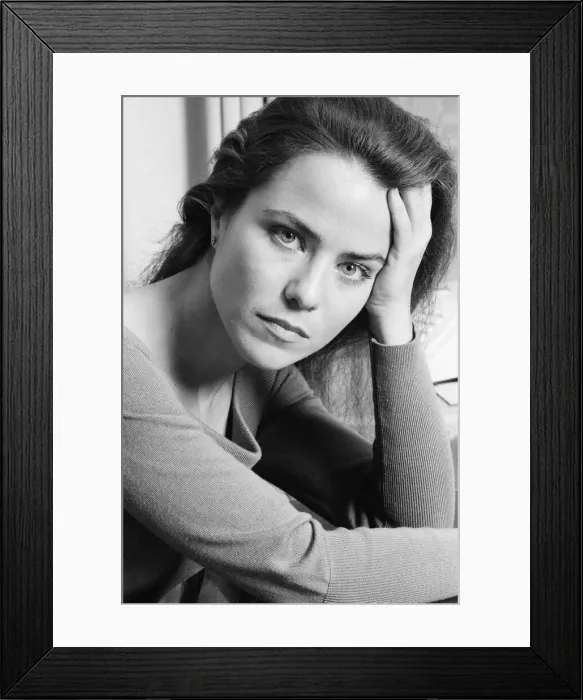 Framed Print : Koo Stark, Actress in London, Thursday 28th January 1988