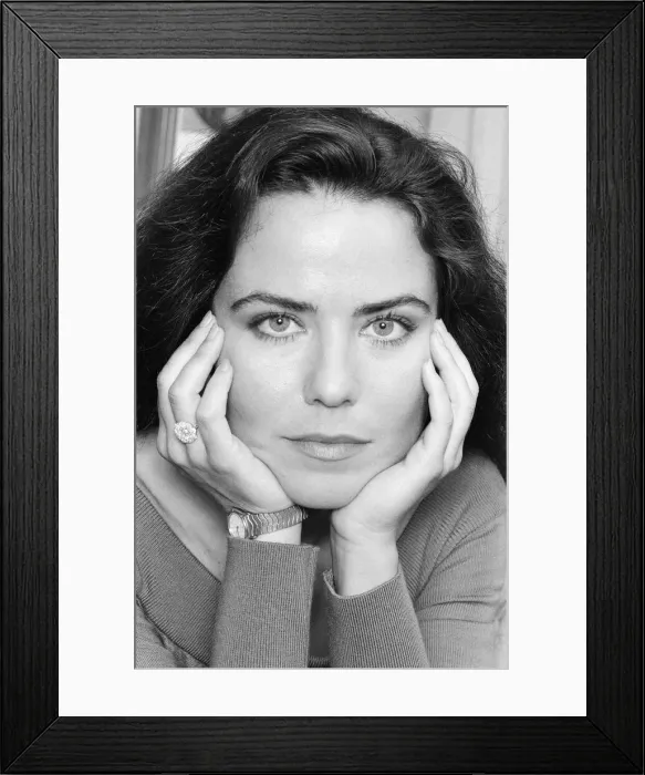 Framed Print : Koo Stark, Actress in London, Thursday 28th January 1988