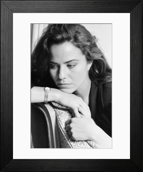 Framed Print : Koo Stark, Actress in London, Thursday 28th January 1988 Framed Print : Koo Stark, Actress in London, Thursday 28th January 1988