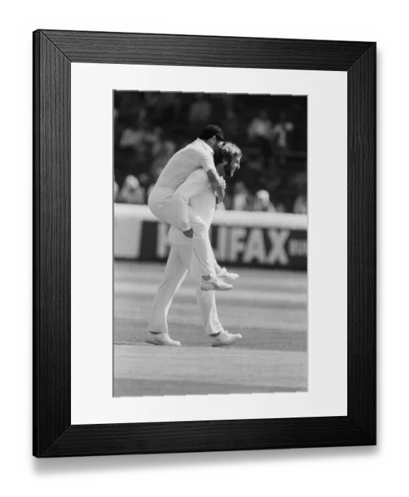 Framed Print : The Ashes. England v Australia 4th Test match at Edgbaston, Birmingham. England Framed Print : The Ashes. England v Australia 4th Test match at Edgbaston, Birmingham. England