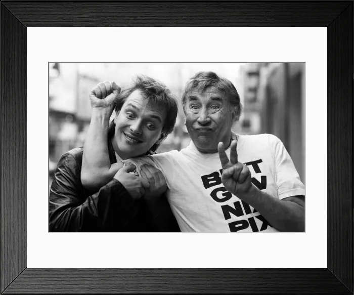 Framed Print : A. I. P. protest in response to proposed Government Legislation on the film industry