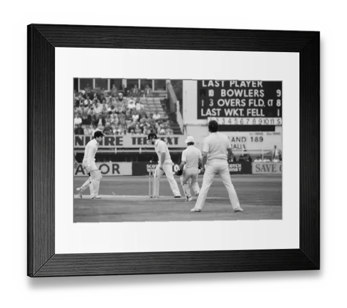 Framed Print : The Ashes. England v Australia 4th Test match at Edgbaston, Birmingham. England Framed Print : The Ashes. England v Australia 4th Test match at Edgbaston, Birmingham. England