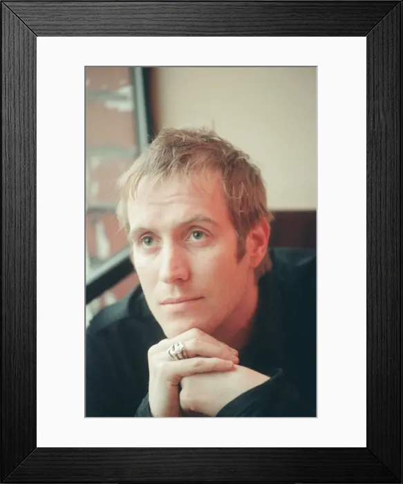 Framed Print : Picture shows Rhys Ifans. Rhys Ifans is a Welsh actor and musician
