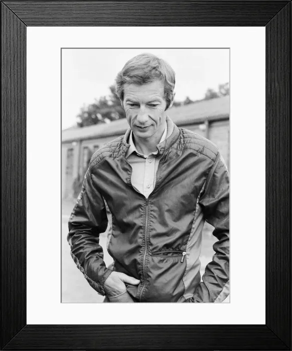 Framed Print : Lester Piggott at Epsom Racecourse, Tuesday 6th June 1978