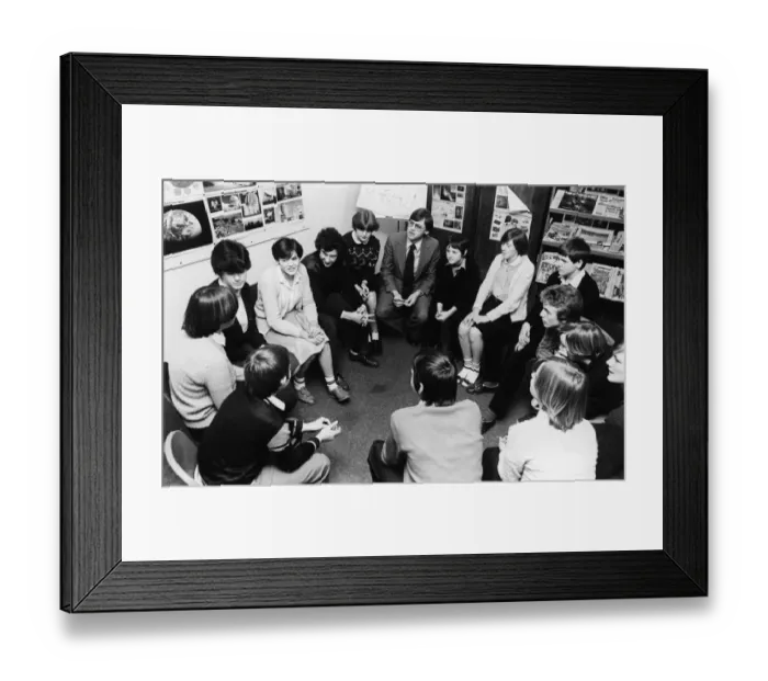 Framed Print : Youngsters at Springfield School could soon be getting to the bottom of things