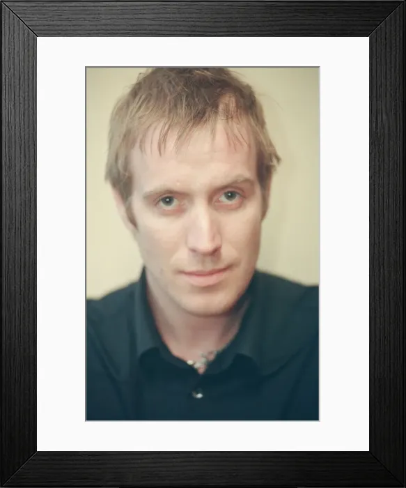 Framed Print : Picture shows Rhys Ifans. Rhys Ifans is a Welsh actor and musician