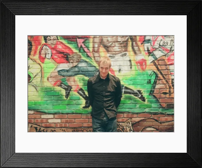 Framed Print : Picture shows Rhys Ifans. Rhys Ifans is a Welsh actor and musician Framed Print : Picture shows Rhys Ifans. Rhys Ifans is a Welsh actor and musician