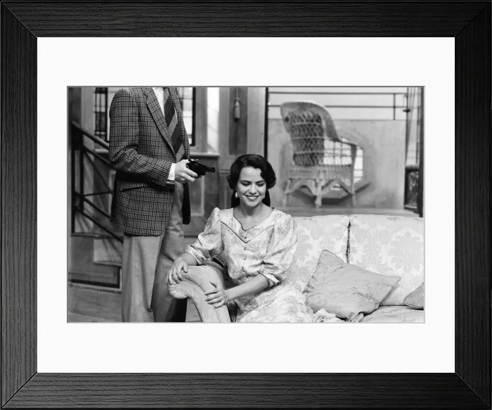 Framed Print : And Then There Were None, Agatha Christie crime novel play Framed Print : And Then There Were None, Agatha Christie crime novel play