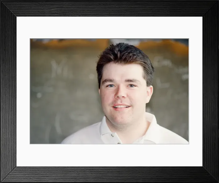 Framed Print : Ready for Transmission Geremy Gartland all set for the start of Kix FM Radio Framed Print : Ready for Transmission Geremy Gartland all set for the start of Kix FM Radio