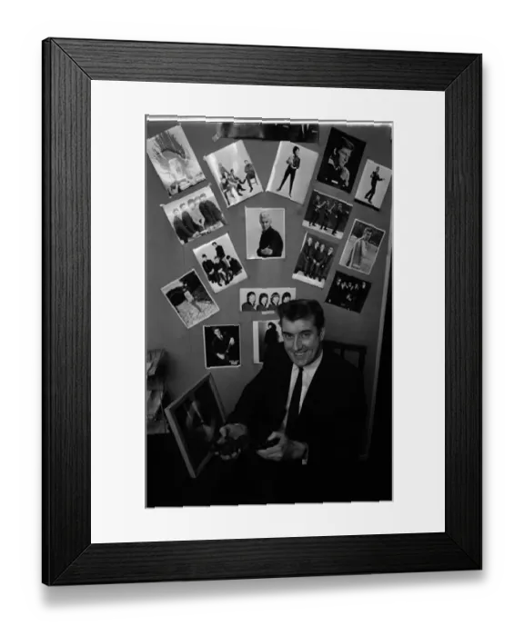 Framed Print : Joe Meek record producer MSI Framed Print : Joe Meek record producer MSI