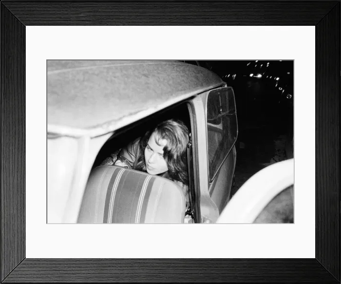 Framed Print : Koo Stark, Actress pictured outside her London Flat this evening Framed Print : Koo Stark, Actress pictured outside her London Flat this evening