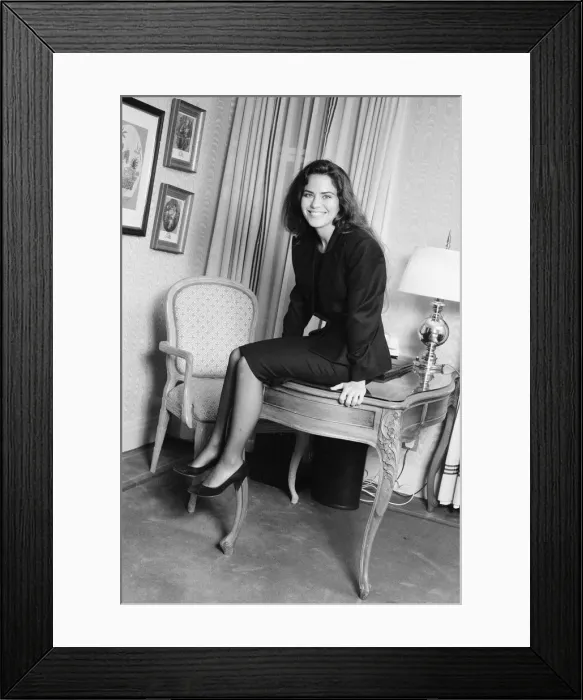 Framed Print : Koo Stark, Actress in London, Thursday 28th January 1988 Framed Print : Koo Stark, Actress in London, Thursday 28th January 1988