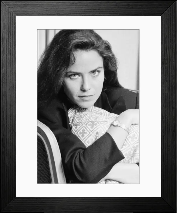 Framed Print : Koo Stark, Actress in London, Thursday 28th January 1988