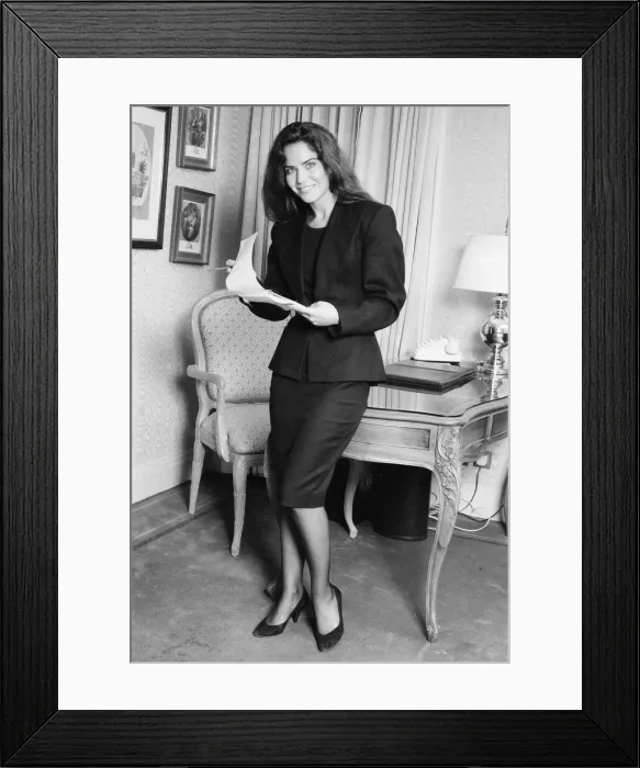 Framed Print : Koo Stark, Actress in London, Thursday 28th January 1988 Framed Print : Koo Stark, Actress in London, Thursday 28th January 1988
