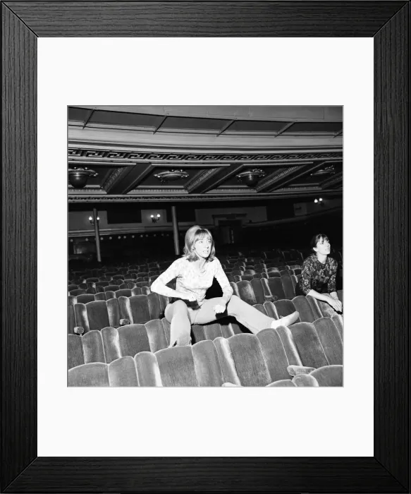 Framed Print : Dancer, choreographer and actress Gillian Lynne during rehearsals a Drury Lane for Framed Print : Dancer, choreographer and actress Gillian Lynne during rehearsals a Drury Lane for