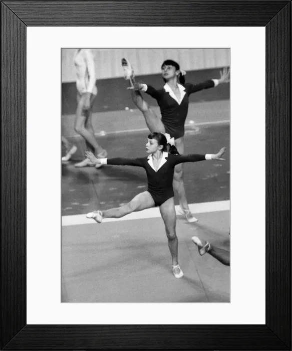 Framed Print : The 1976 Summer Olympics in Montreal, Canada. Pictured, Maria Filatova of Russia Framed Print : The 1976 Summer Olympics in Montreal, Canada. Pictured, Maria Filatova of Russia