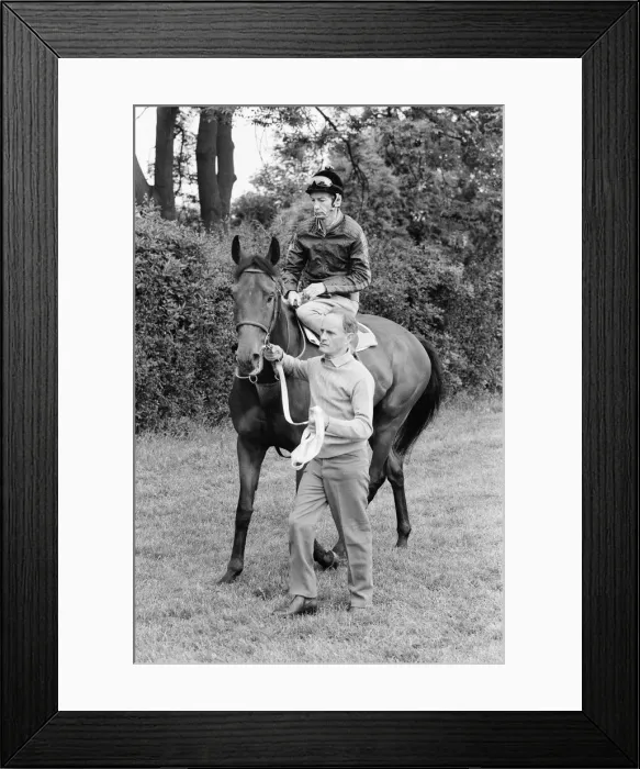 Framed Print : Lester Piggott at Epsom Racecourse, Tuesday 6th June 1978 Framed Print : Lester Piggott at Epsom Racecourse, Tuesday 6th June 1978