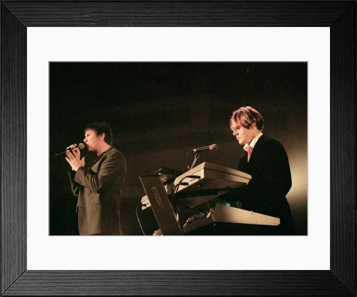 Framed Print : Duran Duran perform a concert as part of their Greatest Framed Print : Duran Duran perform a concert as part of their Greatest