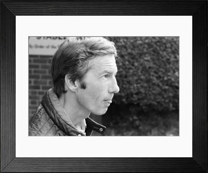 Framed Print : Lester Piggott at Epsom Racecourse this morning, Tuesday 6th June 1978 Framed Print : Lester Piggott at Epsom Racecourse this morning, Tuesday 6th June 1978